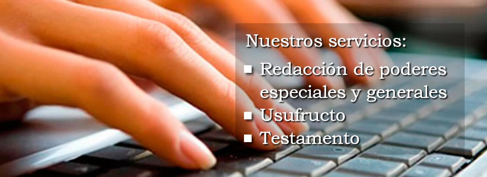 Redacción de poderes